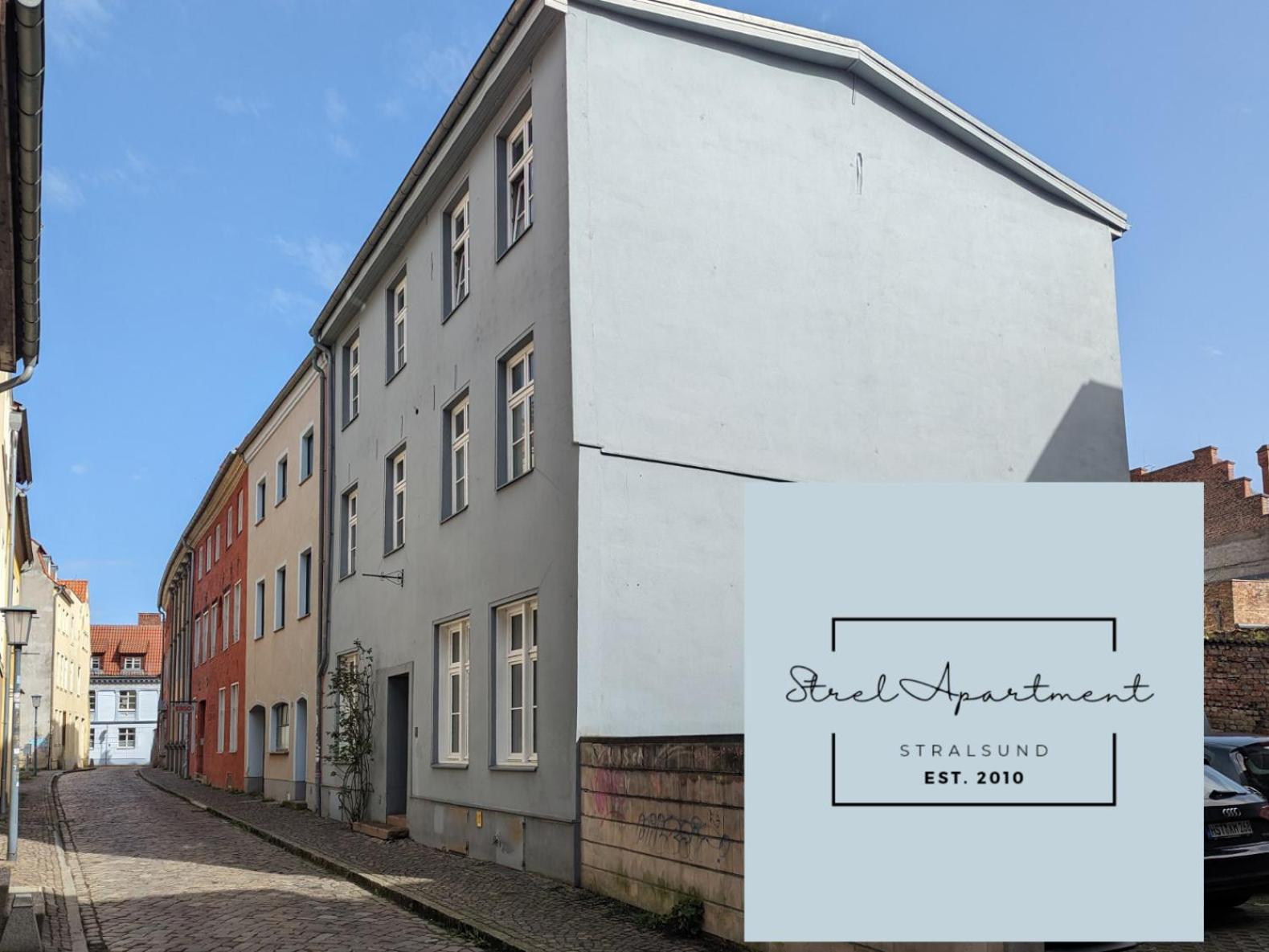 Strelapartment By Meinke Mitten In Der Altstadt シュトラールズント エクステリア 写真
